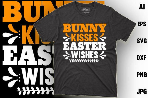 Bunny Easter Graphics for T-Shirt Designs