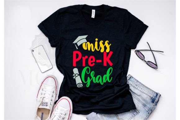 Miss Pre-K Grad Graphics for T-Shirt Designs