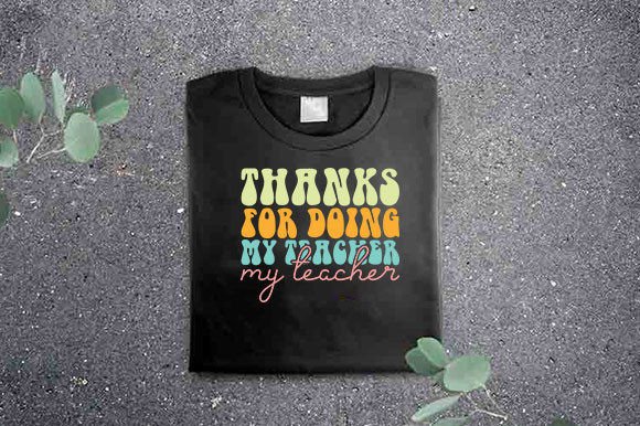 Retro Teacher Graphics & T-Shirt Designs