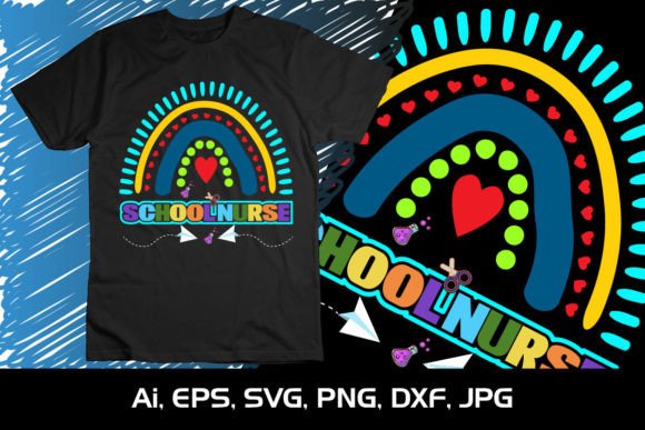 School Nurse SVG: Graphics for T-Shirt Designs