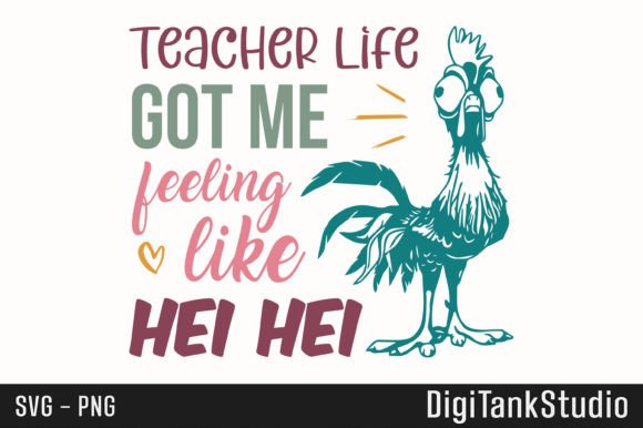 Teacher Life Got Me SVG - PNG Graphics for T-Shirt Designs