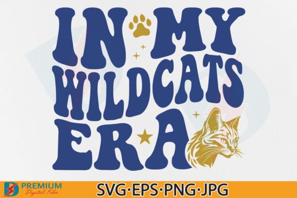 Wildcats Era Graphics for T-Shirt Designs